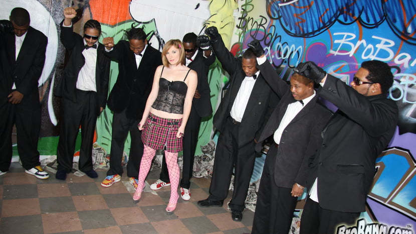 Allison Wyte - Sexo interracial