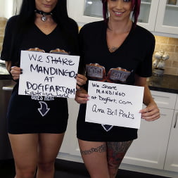 Anna Bell Peaks y Katrina Jade - Negros sobre rubias