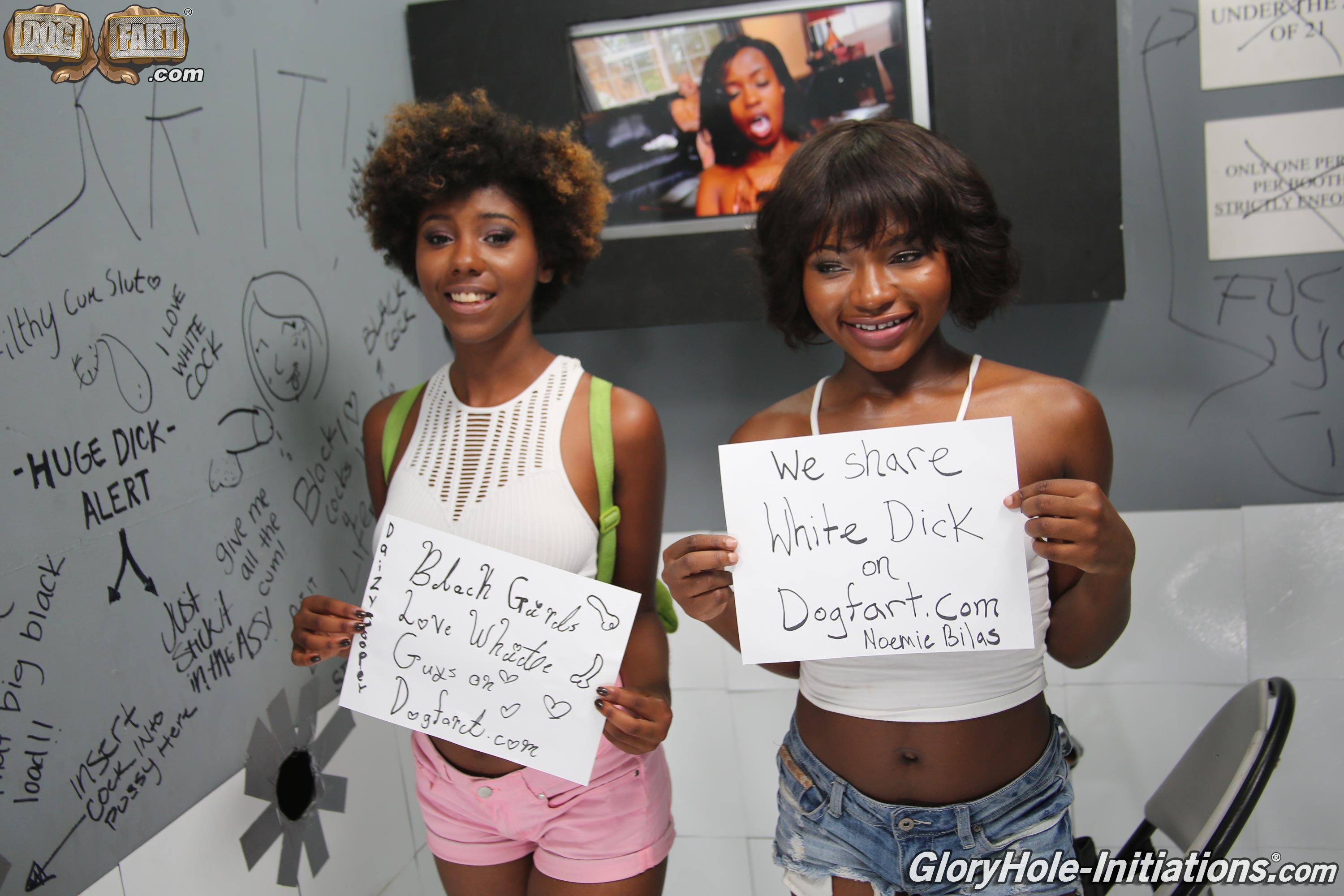 Daizy Cooper y Noemie Bilas - Iniciaciones Gloryhole